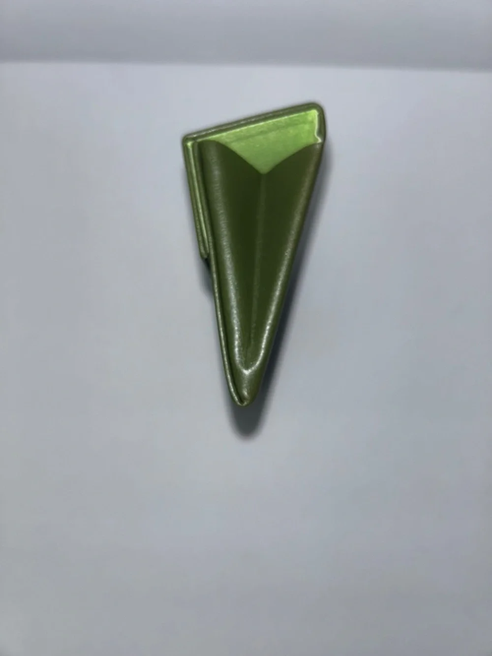 Longchamp Magnetic Trifold Eyewear Case in Dark Olive Green